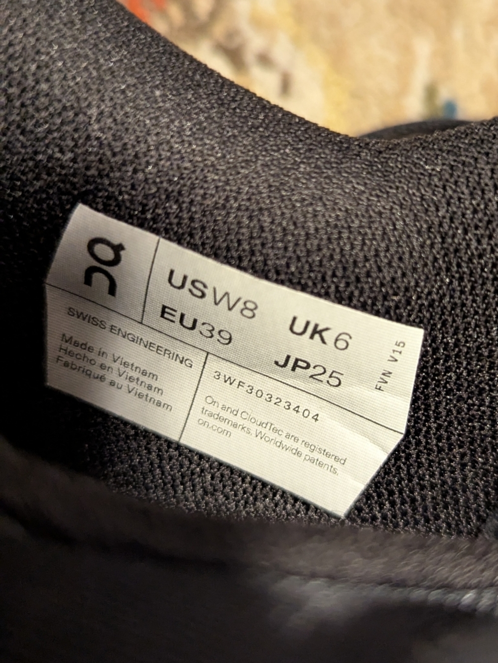 On Cloud Sneakers in Black - Picture 11 of 11